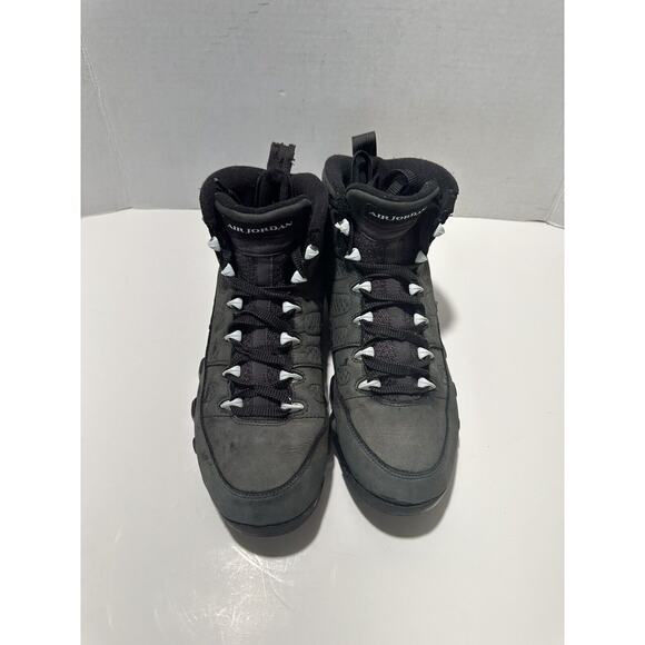 Nike Air Jordan 9 IX Retro Anthracite Sz 9.5 302370-013 2015 Sneakers RARE￼ READ main image 7